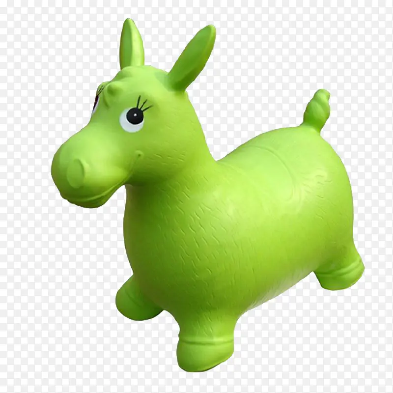 绿色小马儿童玩具