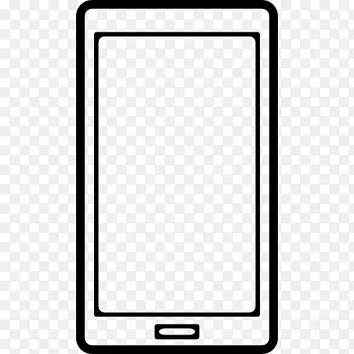 手机外形与大屏幕图标