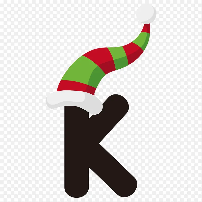 圣诞字母K