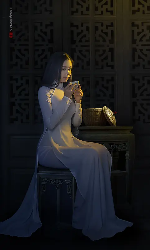 中国古典美女思考