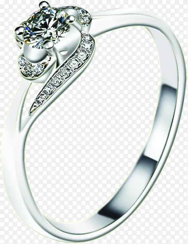 花型钻石戒指