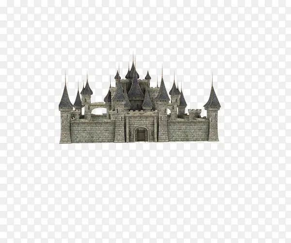 欧式城堡建筑物设计