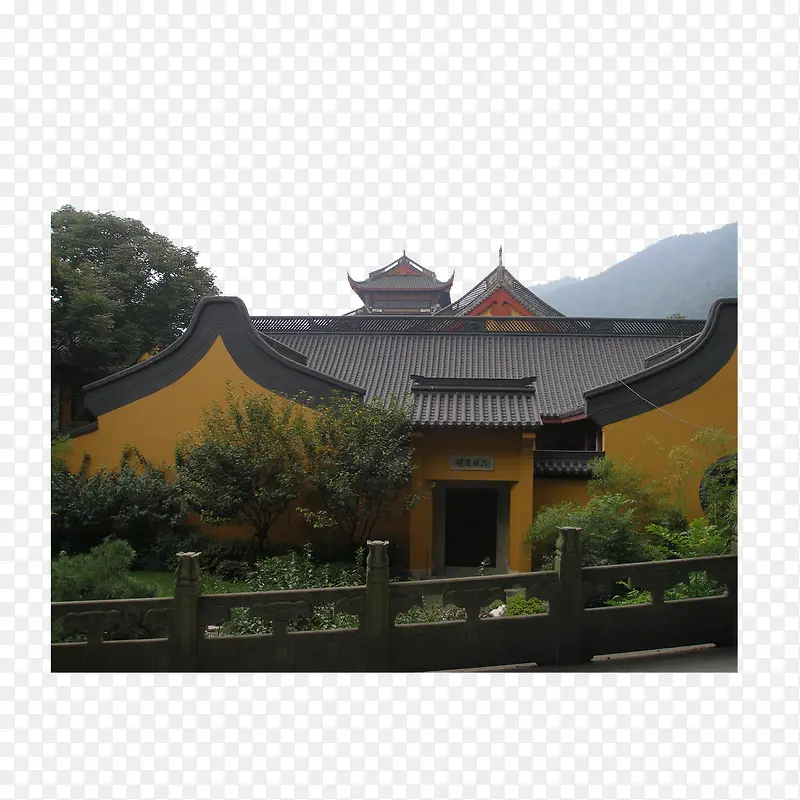 杭州寺庙建筑风景