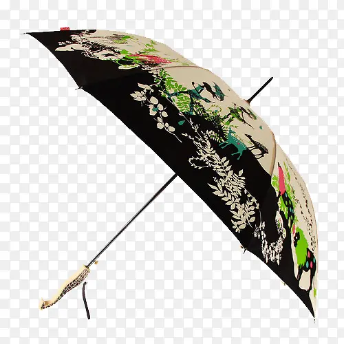手绘漫画雨伞