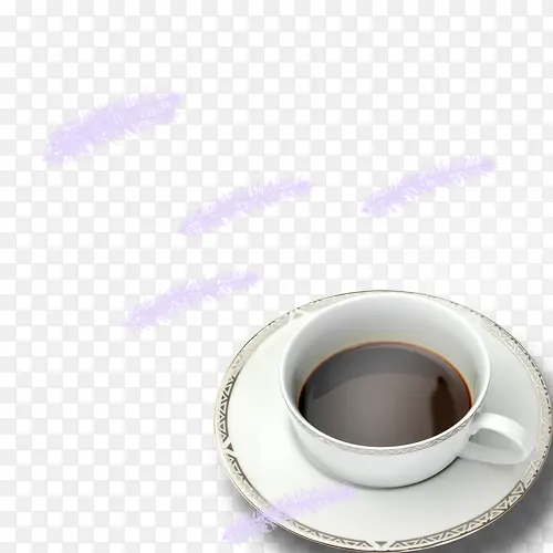 白色咖啡杯