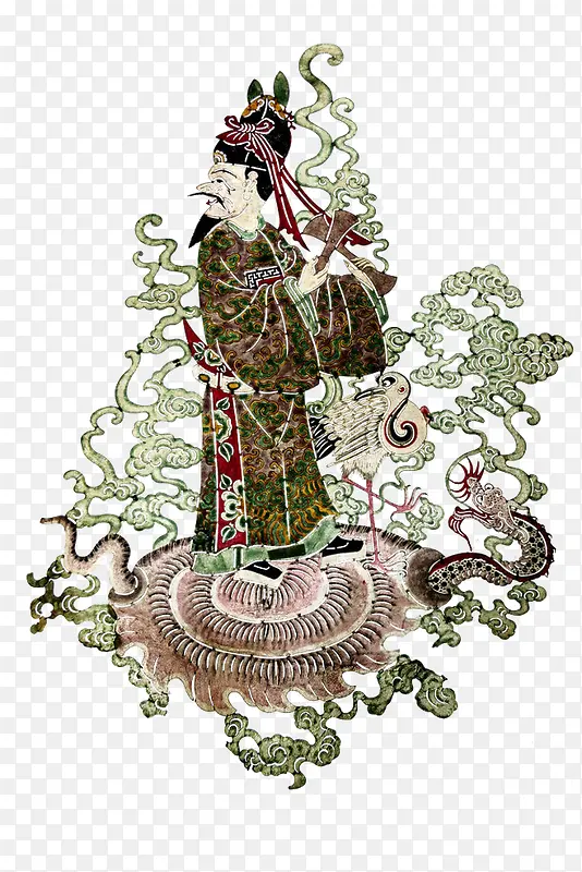 皮影人物