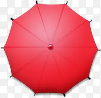 时尚文艺红色雨伞