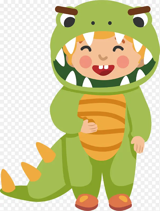 绿色小怪兽服装
