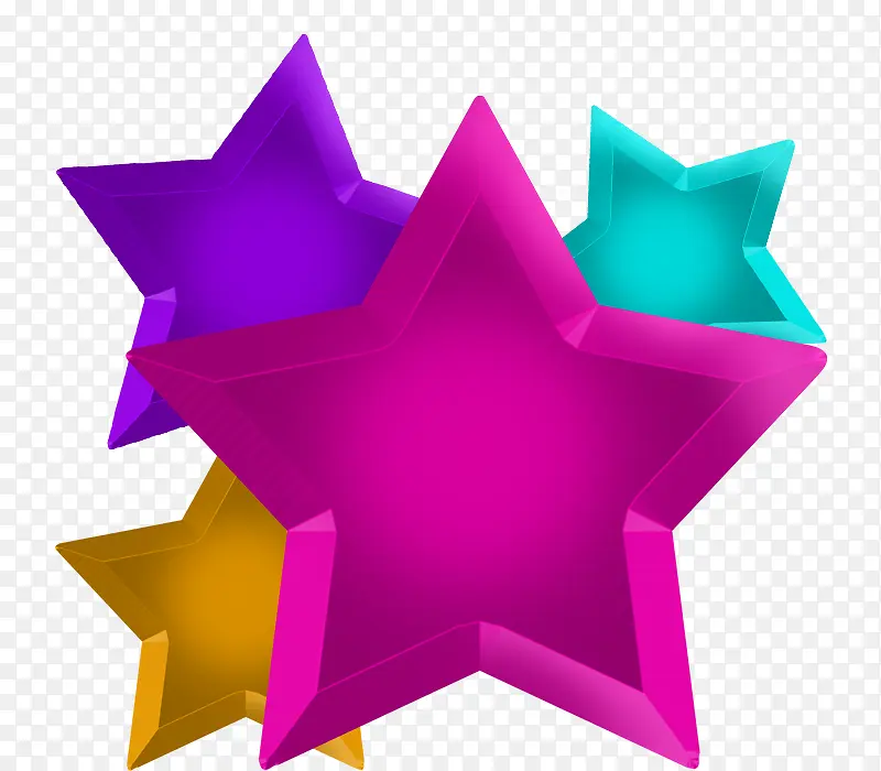 立体果冻五角星