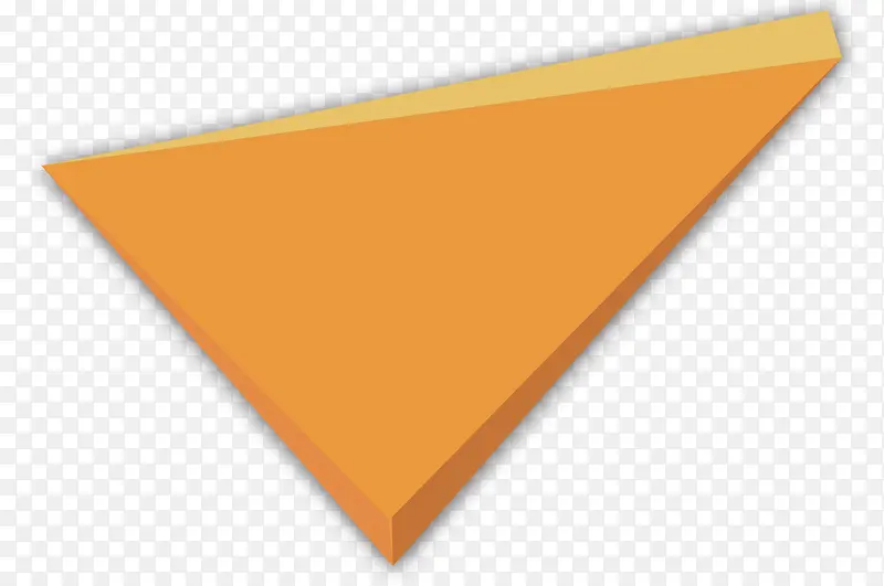 黄色几何三角形装饰图案