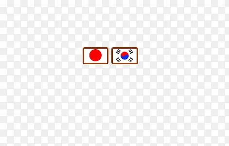 日本韩国国旗眼镜