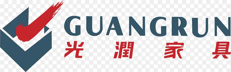 光润家居家具品牌logo