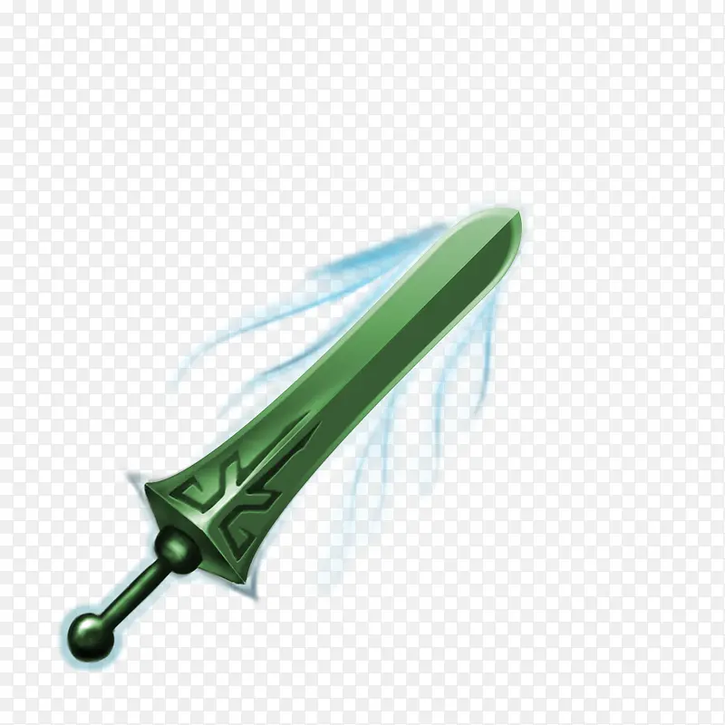 绿色宝剑