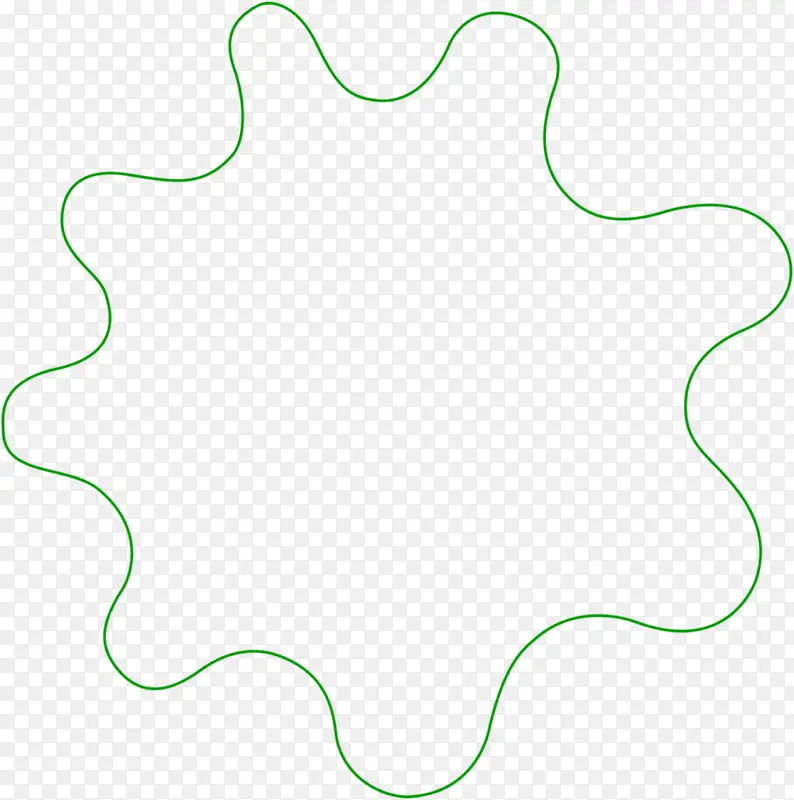 绿色线条不规则形状背景图案