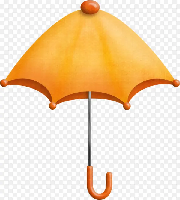 橘色小伞