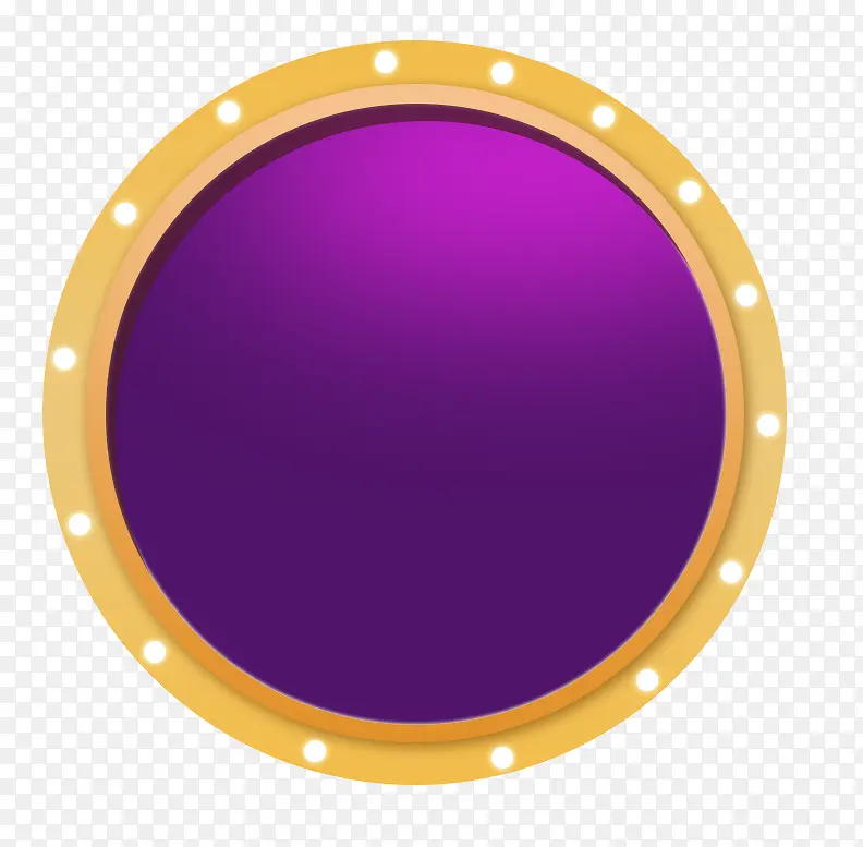 紫色圆盘