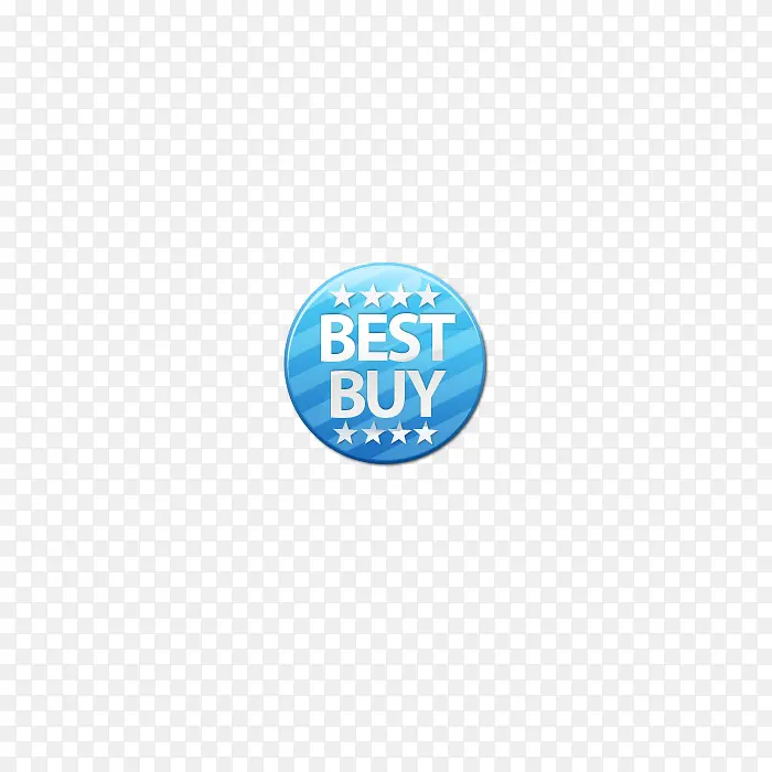 深蓝色促销标签 BEST BUY