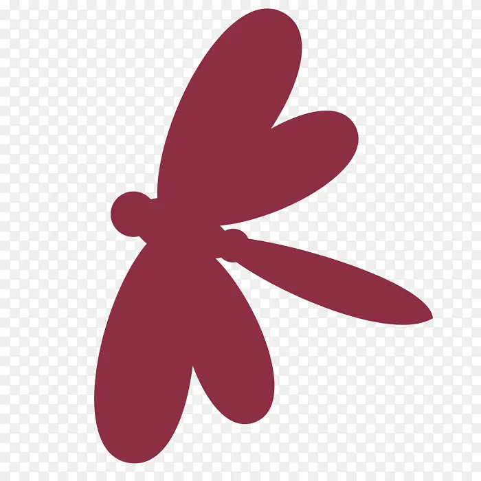 蜻蜓剪影