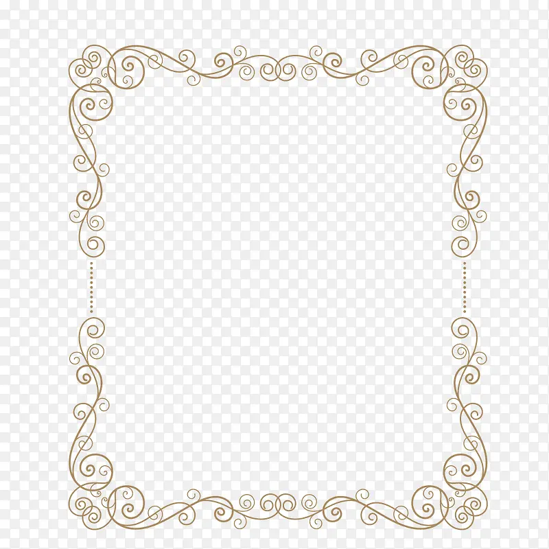 矢量方形花纹