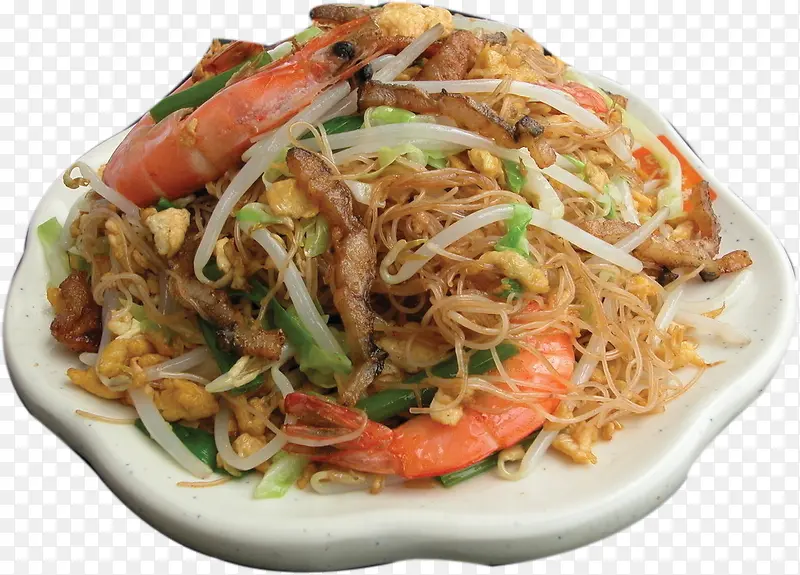 鸡蛋炒基围虾粉