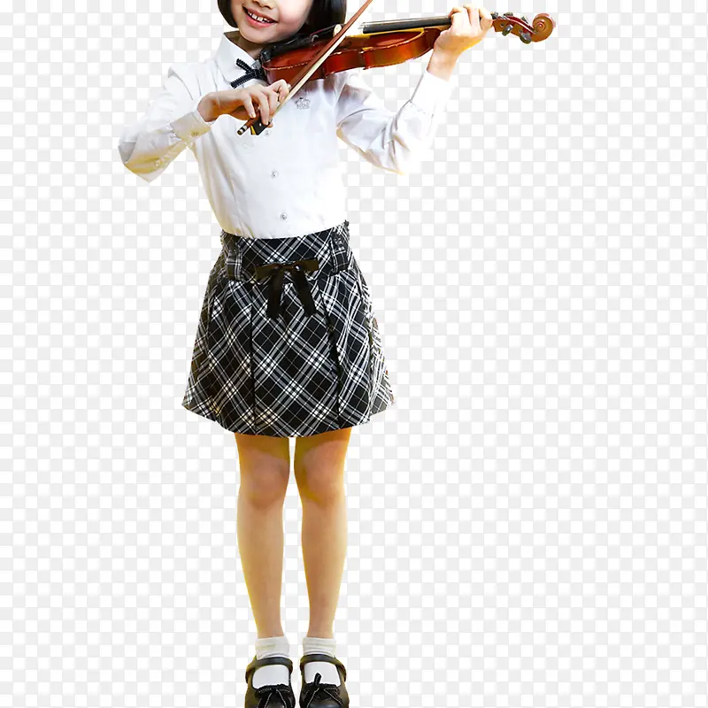 儿童拉小提琴