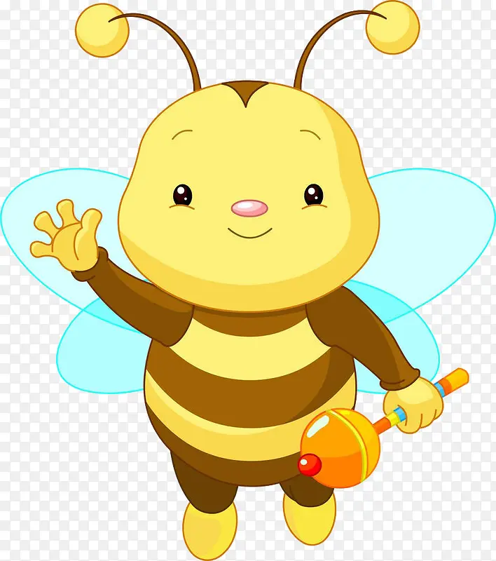 可爱的蜜蜂宝宝