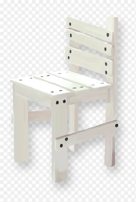 白色简洁椅子