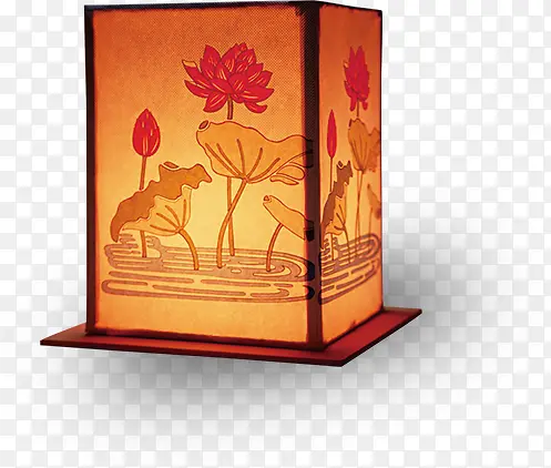 中国风古典灯笼装饰图案