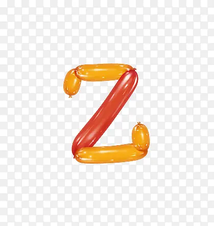 气球字母Z