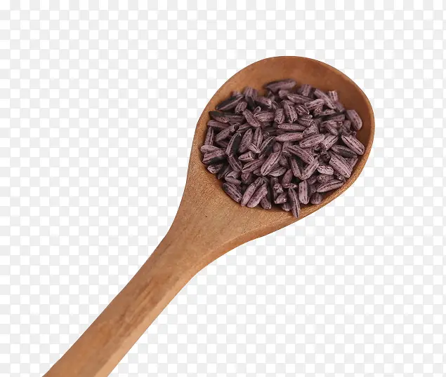 紫米杂粮粗粮木勺