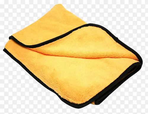黄色的毛巾免抠素材