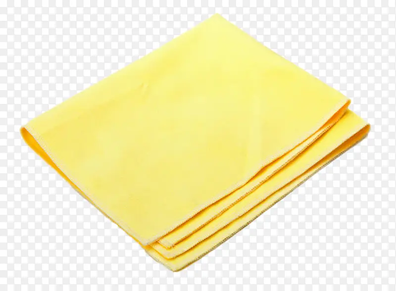 黄色清洁布