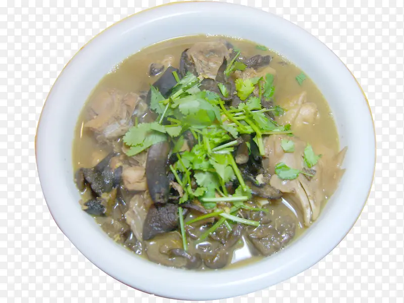 小鸡蘑菇汤
