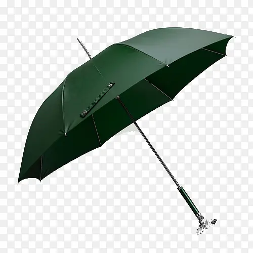 墨绿色雨伞