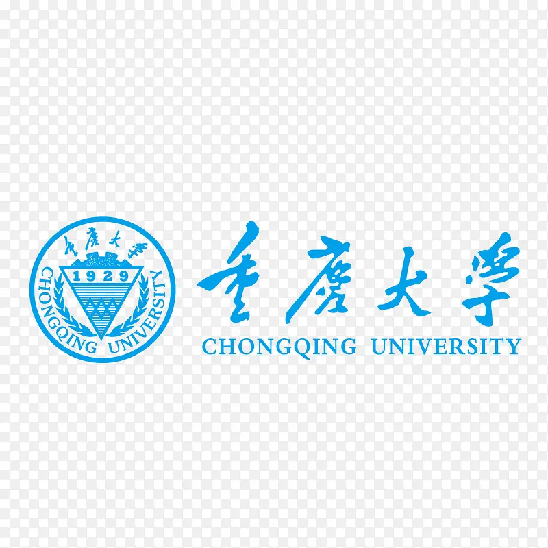 重庆大学矢量标志