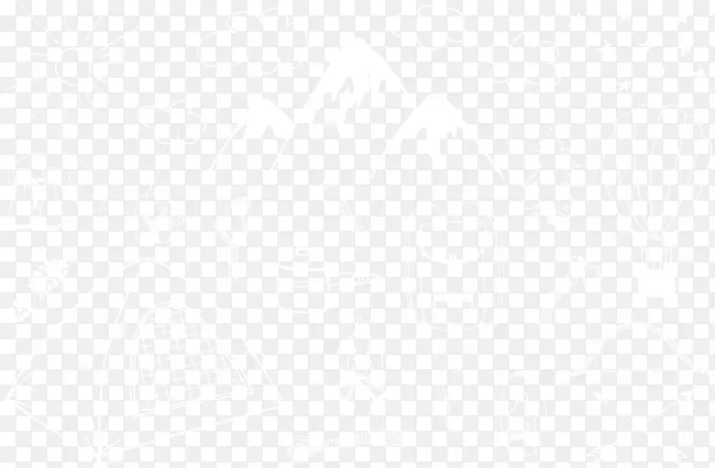 白色线描野营工具