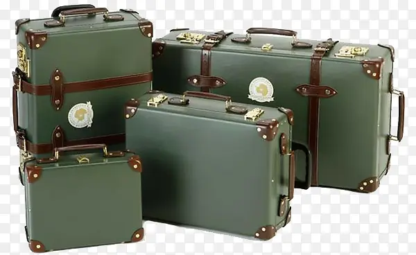 橄榄色系行李箱