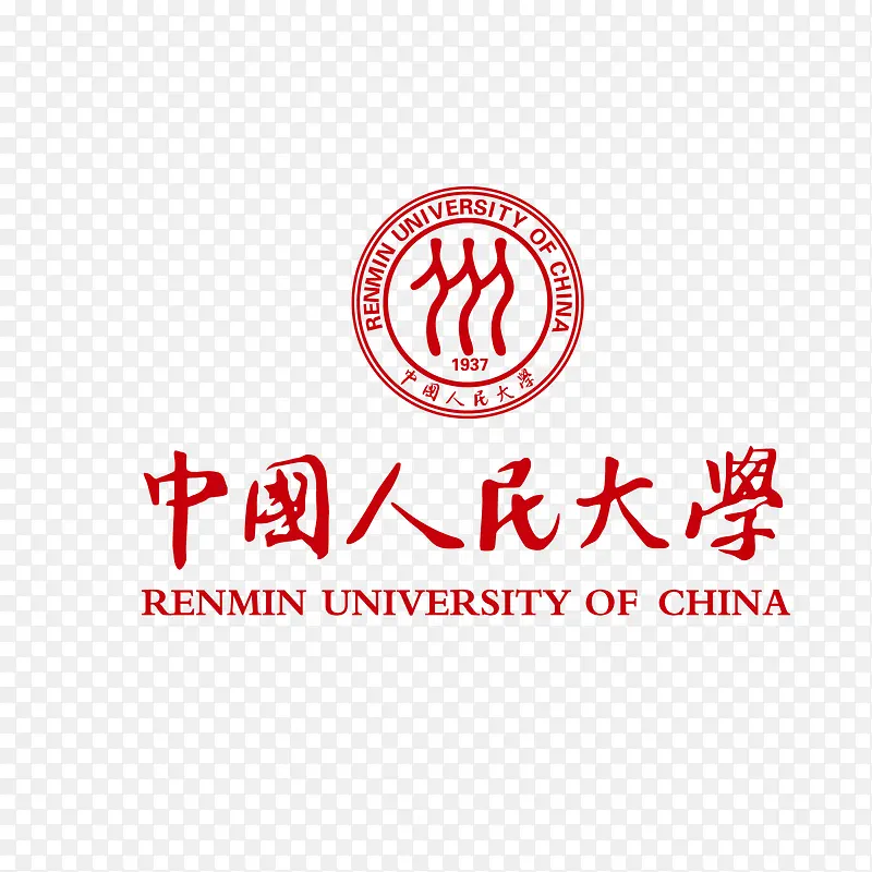 中国人民大学矢量标志