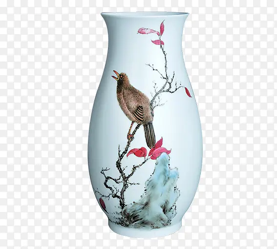 小鸟装饰花瓶
