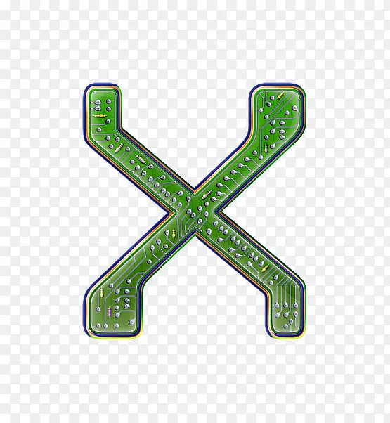 电路板字母x