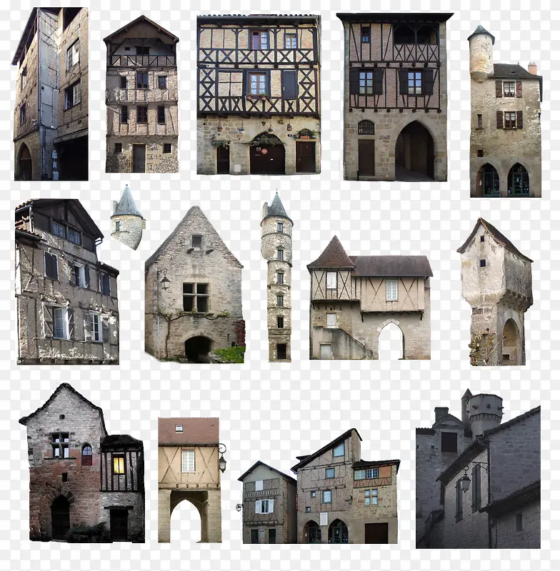 欧洲复古建筑
