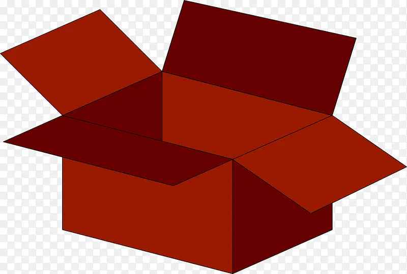 大红色盒子