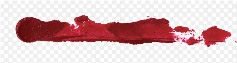 红色毛笔笔道