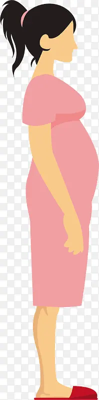 孕妇轮廓