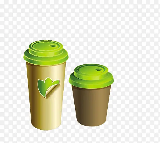 绿色环保饮料杯