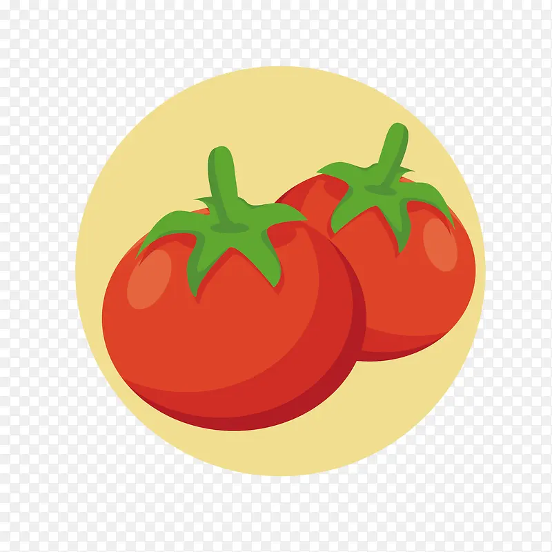 两只西红柿