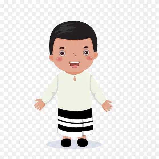 少数民族男生