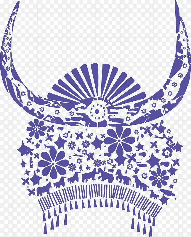 蜡染花纹