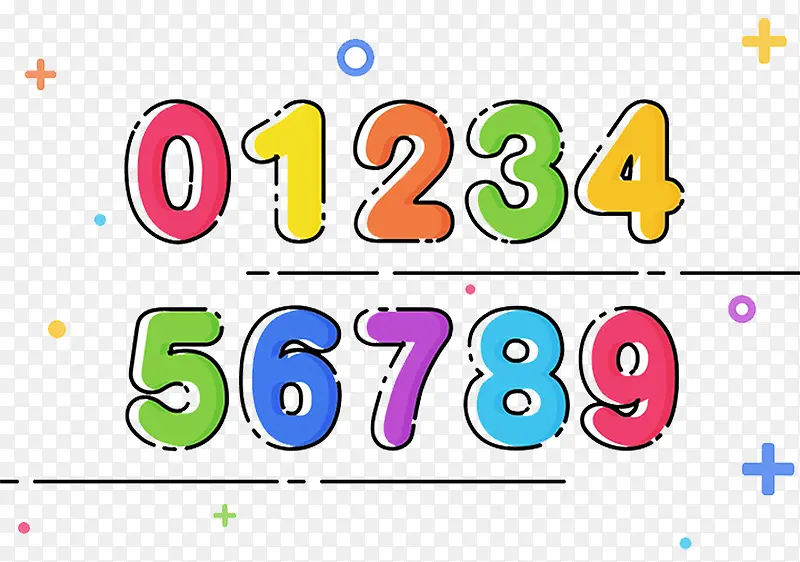 数字立体卡通效果