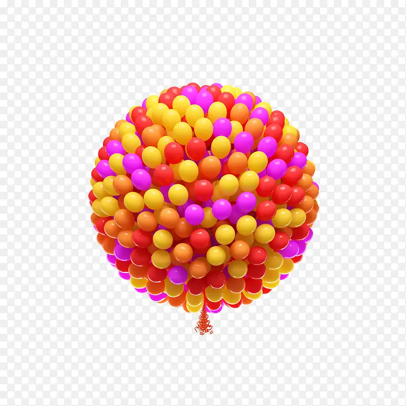漂浮节日气球